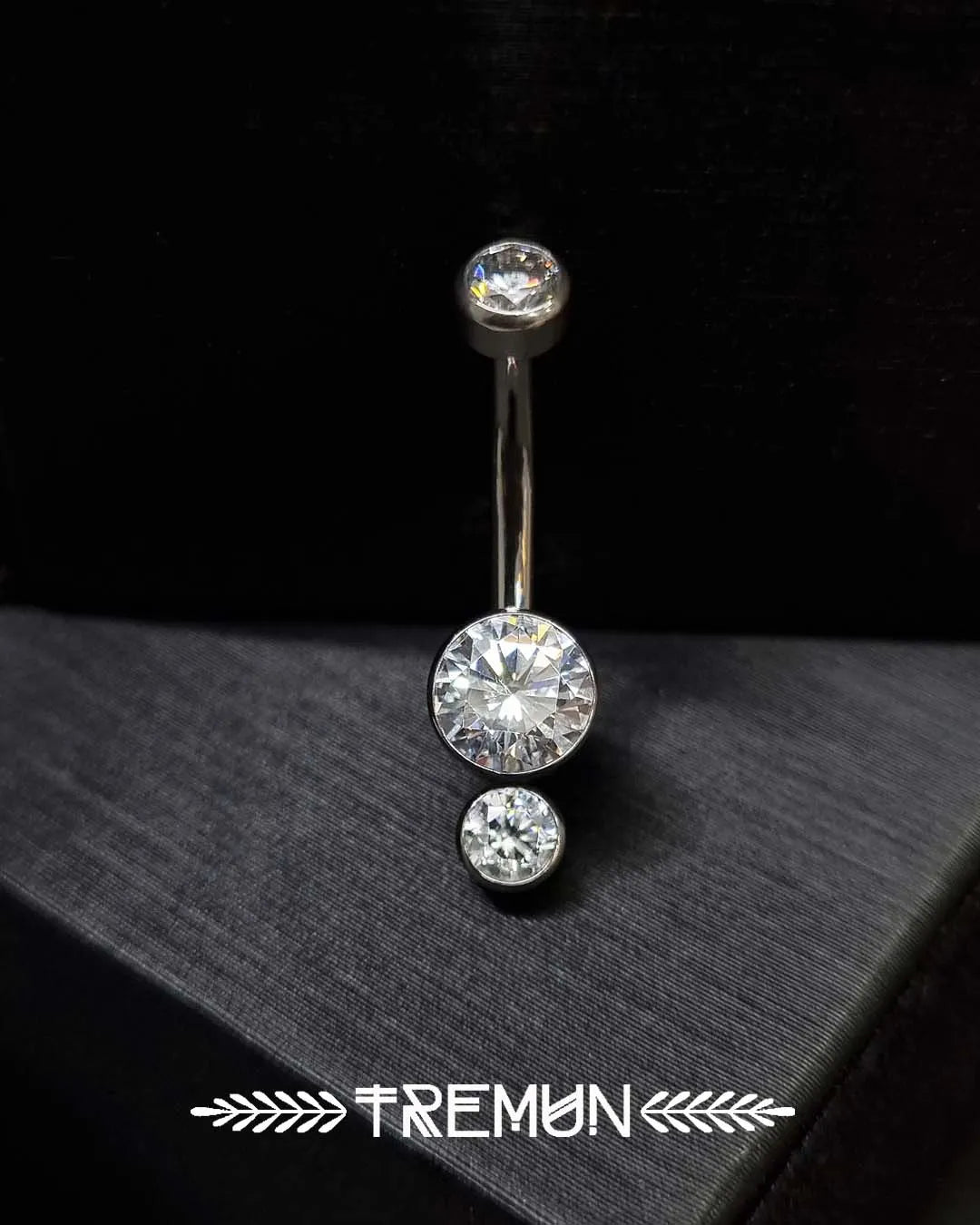 Tremun Megan Navel Bar