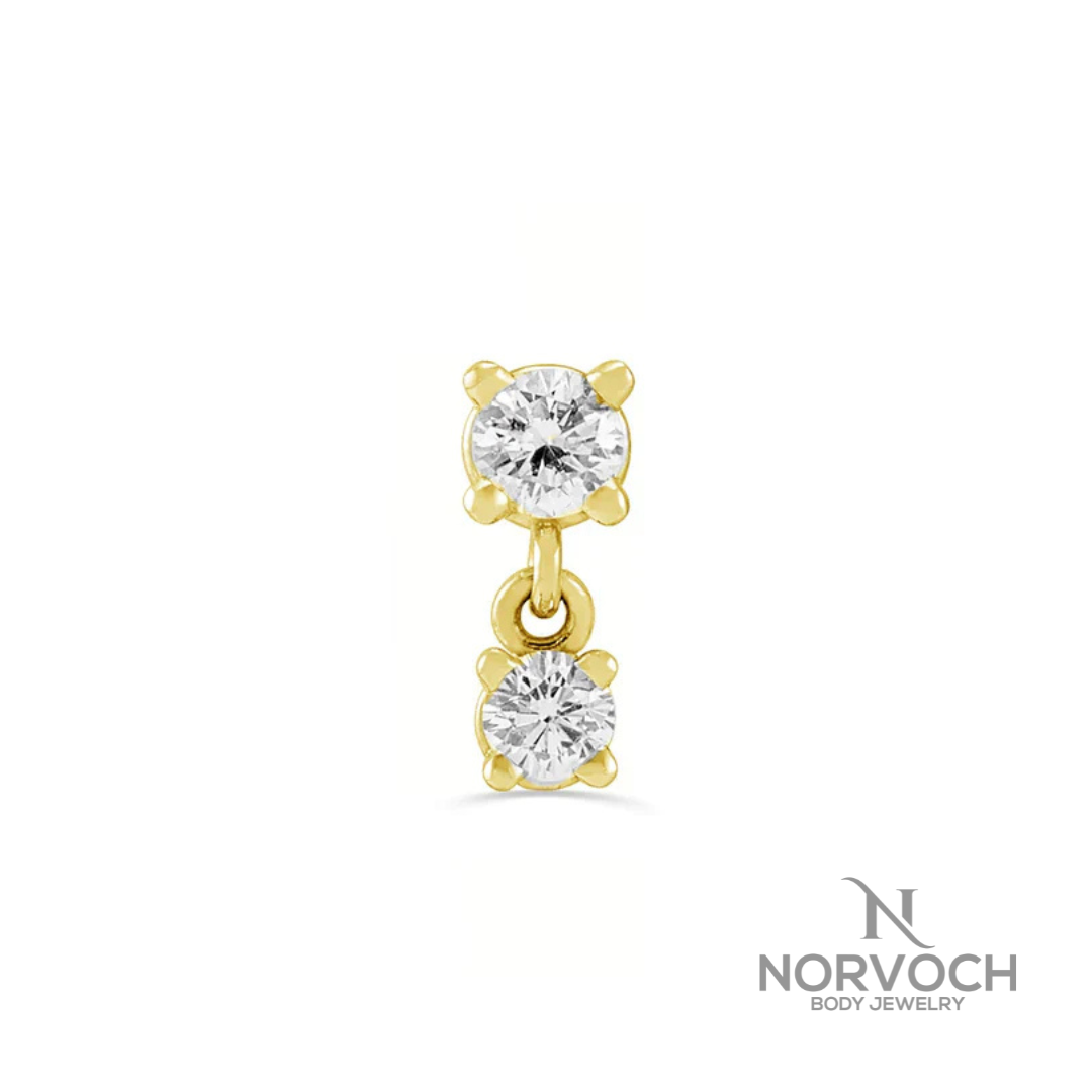 Norvoch 2 Prong Classic Dangle Frontal