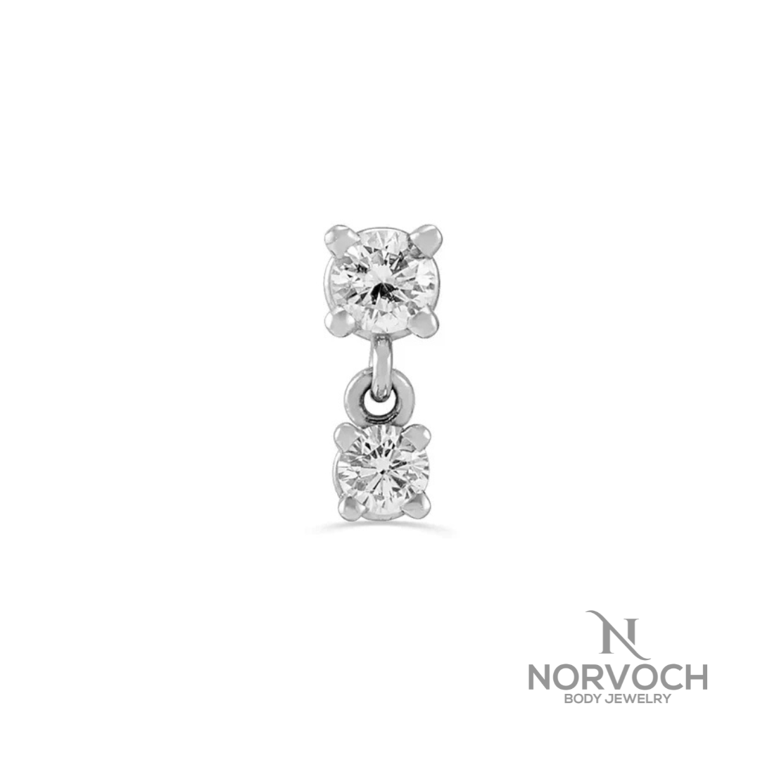 Norvoch 2 Prong Classic Dangle Frontal