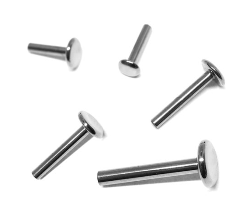 Labret post 18g threadless