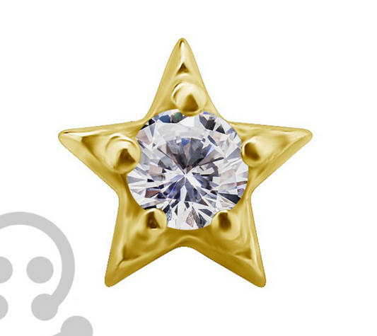Trust Star Frontal With CZ Gem