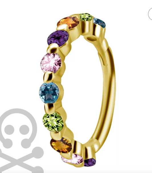 Trust Multi Gem Clicker Ring