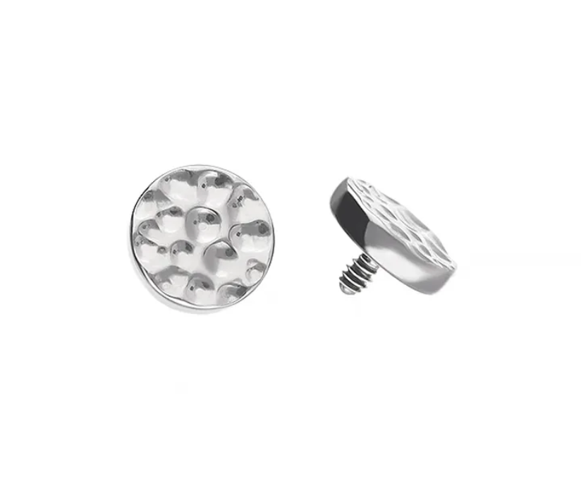 Titanium Hammered Disk 16g