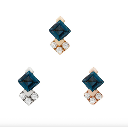 Buddha Vivienne London Blue Topaz End
