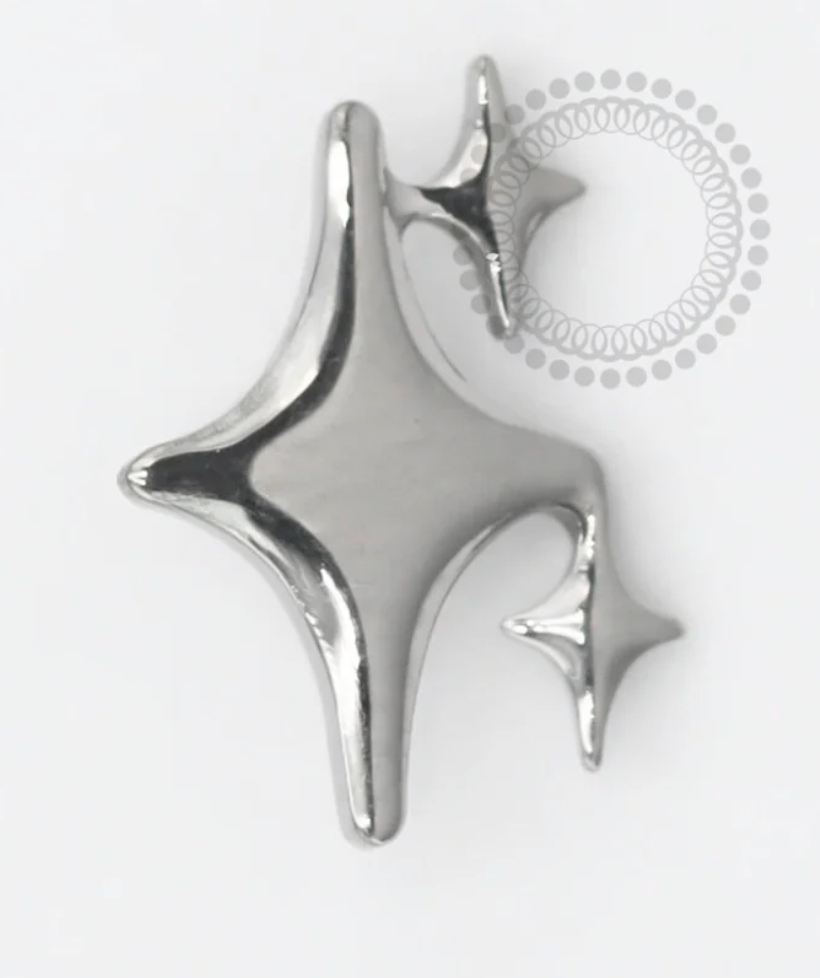 Titanium Triple Star End