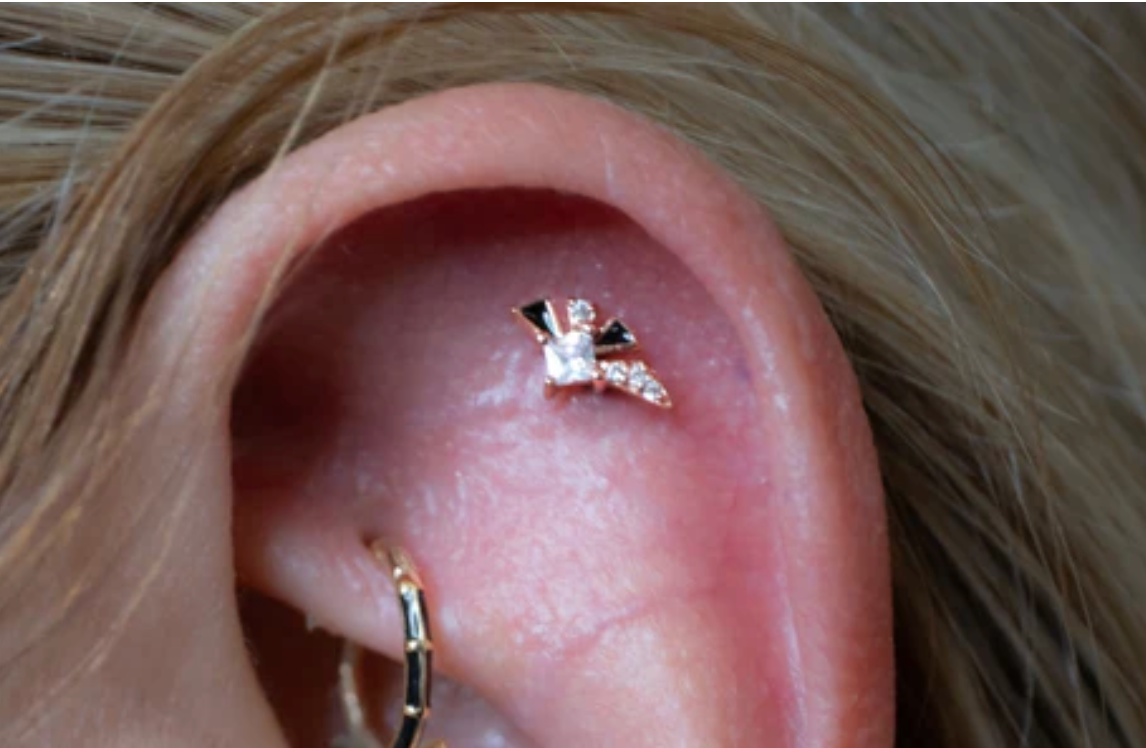 Powerhouse Enamel CZ Fan End Buddha Jewellery Organics