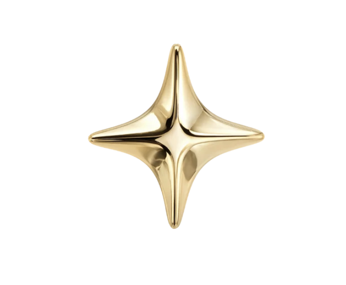 Secret Fauna Sparkle Plain 3D Star End