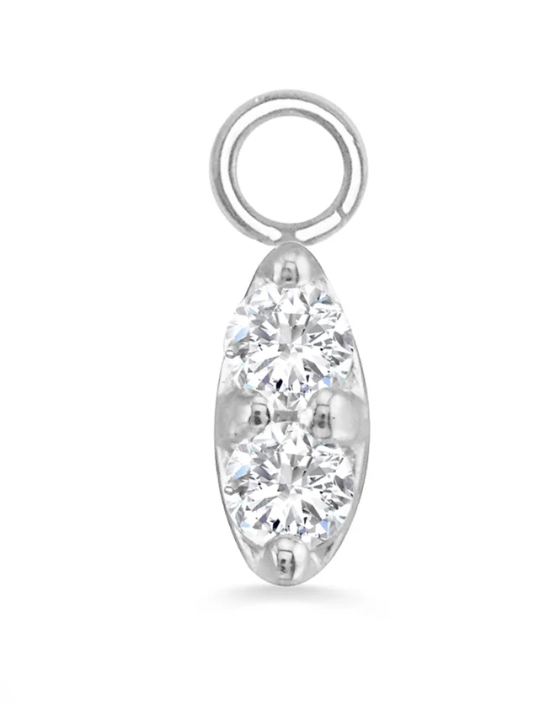 Norvoch Marquise Prongset Charm