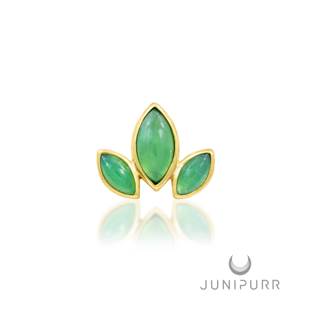 Junipurr Venis II Marquise Chrysoprase Fan Frontal
