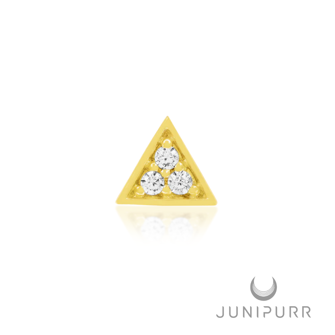 Junipurr Pave Triangle