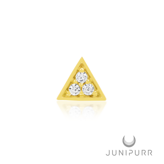 Junipurr Pave Triangle