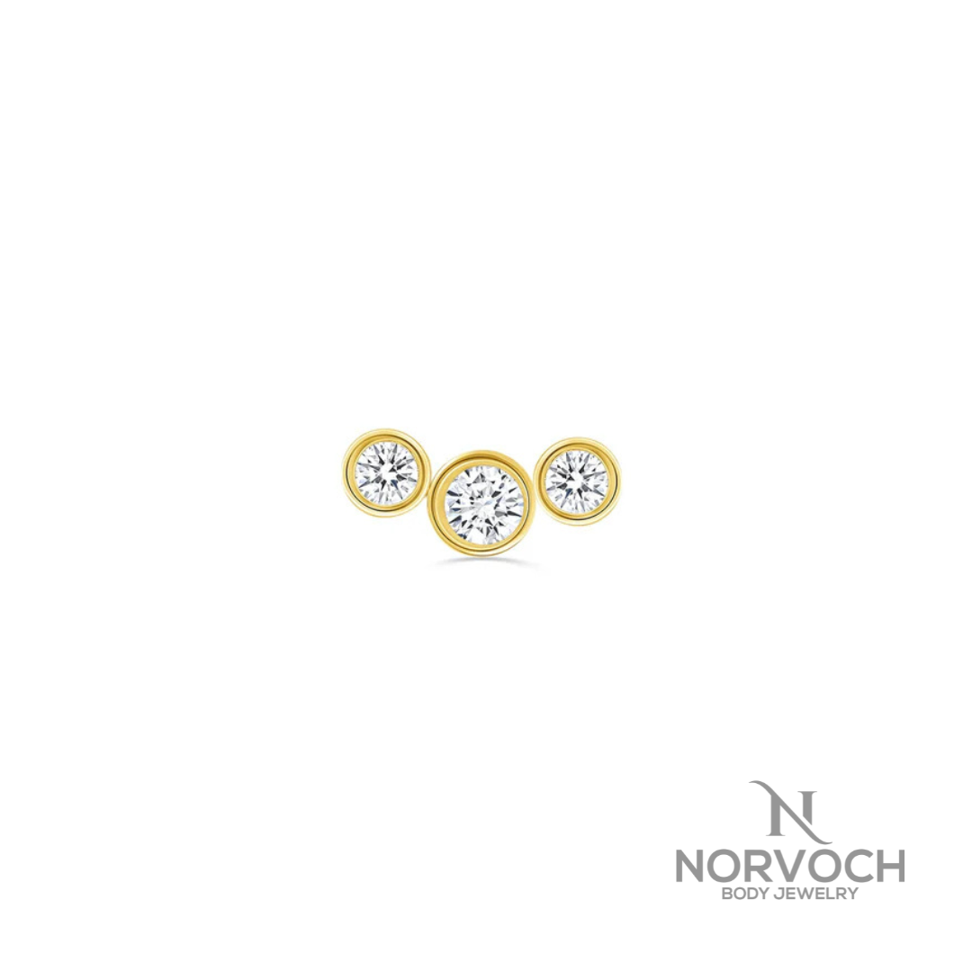 Norvoch 3 Gem Bezel Cluster