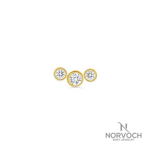 Norvoch 3 Gem Bezel Cluster