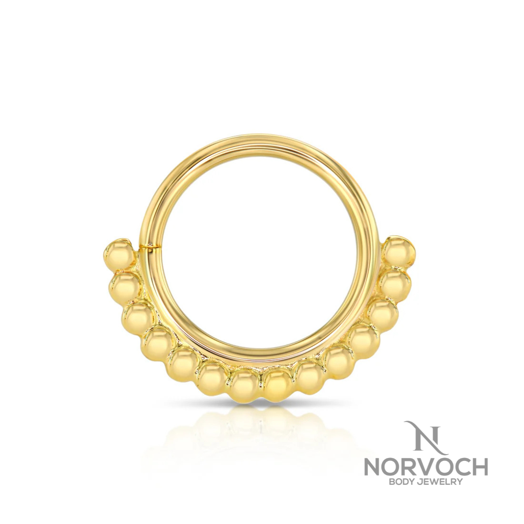 Norvoch Beaded Seam Ring