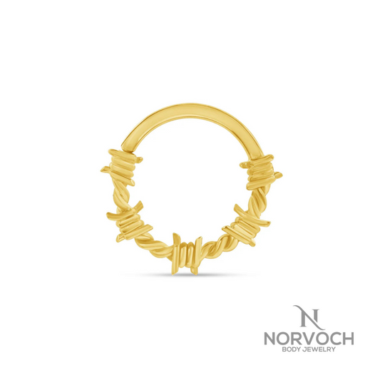 Norvoch Northmen Crown Seamless Ring