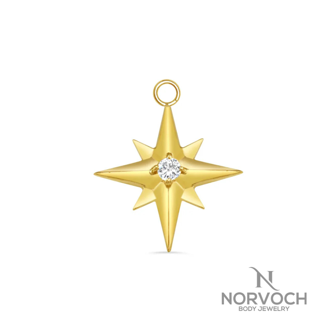 Norvoch Star Gem charm